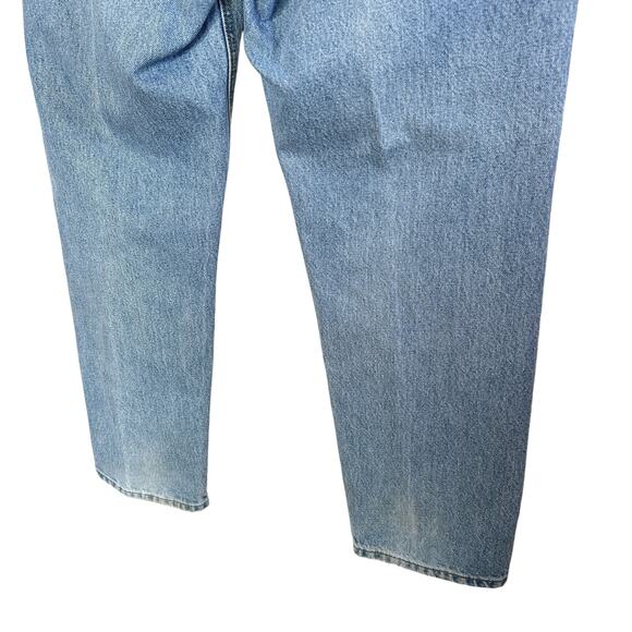 Carhartt B18 Traditional Fit Tapered Jeans Stonewash Light Medium Blue 40x30 - Picture 8 of 16